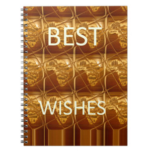 Die besten Wünsche von der Kunst der afrikanischen Notizblock