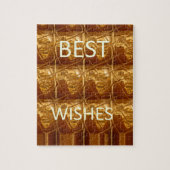 Die besten Wünsche von der Kunst der afrikanischen Puzzle (Vertikal)