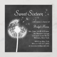 Die besten Wünsche! zur 16 . Geburtstag-Einladung