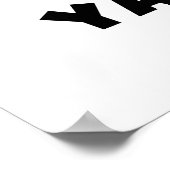 Die besten Yaya-Geschenke der Black Text World Poster (Ecke)