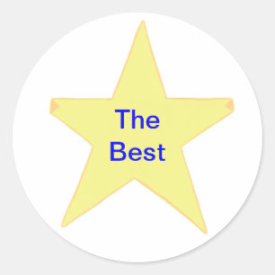 Die besten Yellowstern-Sticker Runder Aufkleber
