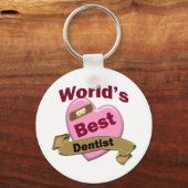 Die besten Zahnärzte der Welt Schlüsselanhänger (Vorderseite)