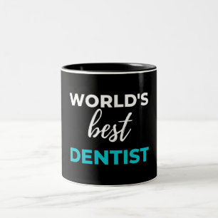Die besten Zahnärzte der Welt Zweifarbige Tasse