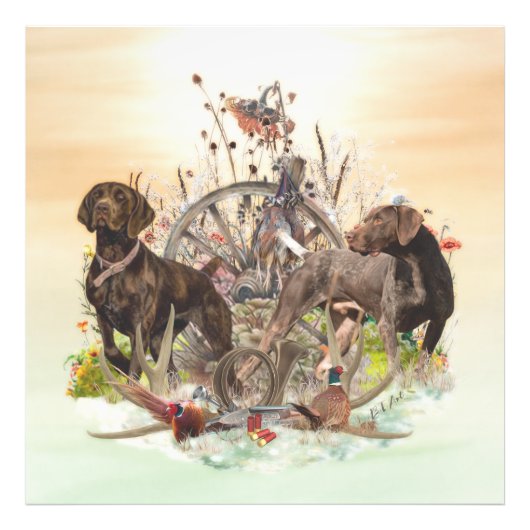 Die besten Zeiten für die Jagd, APS Fotodruck (Vorne)