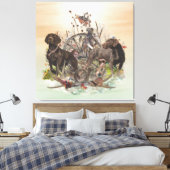 Die besten Zeiten für die Jagd, APS Leinwanddruck (Insitu (Schlafzimmer))