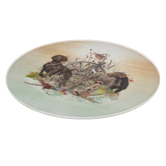 Die besten Zeiten für die Jagd, APS Schneidebrett (Ecke)