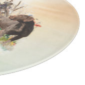 Die besten Zeiten für die Jagd, APS Schneidebrett (Ecke)