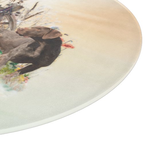 Die besten Zeiten für die Jagd, APS Schneidebrett (Ecke)