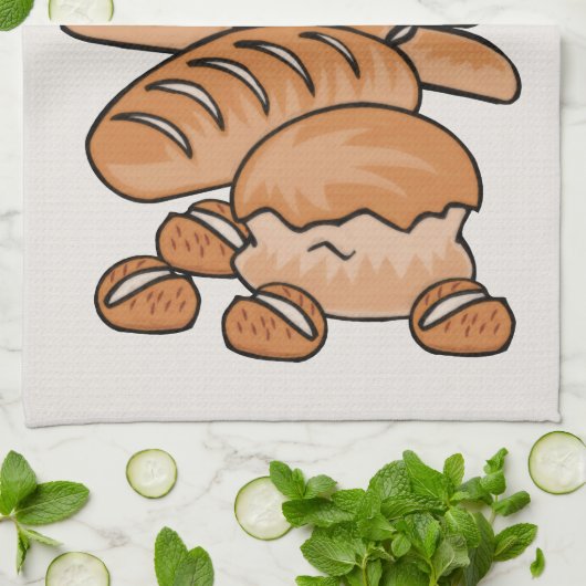 Die Bestie der Hefe Geschirrtuch (Gefaltet)