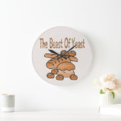 Die Bestie der Hefe Große Wanduhr (Zuhause)