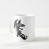 Die Bestie der Nachtdrache-Tasse Kaffeetasse (Vorderseite Links)