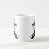 Die Bestie der Nachtdrache-Tasse Kaffeetasse (Mittel)