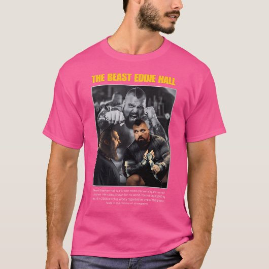 Die Bestie Eddie Hall T-Shirt (Vorderseite)