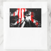 Die Bestie im Inneren Rechteckiger Aufkleber (Tasche)