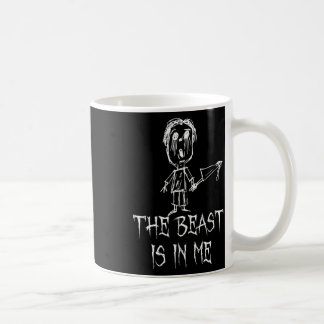 Die Bestie ist in meinem Halloween Kostümbild-Desi Kaffeetasse