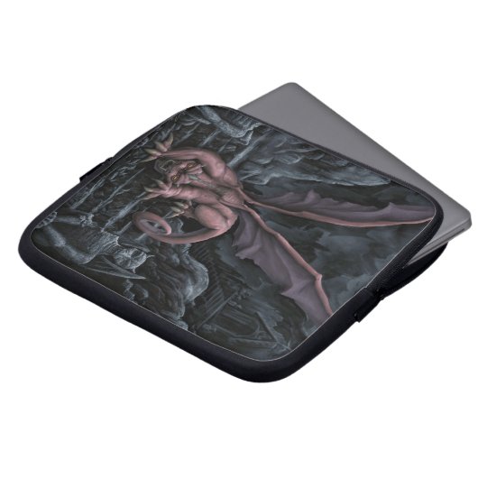 Die Bestie Laptopschutzhülle (Vorne Oben)
