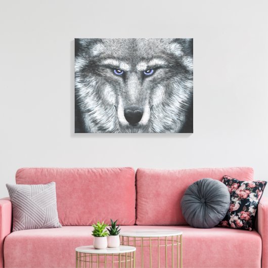 Die Bestie Leinwanddruck (Insitu (Wohnzimmer))