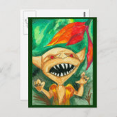 Die Bestie und die Schönheit Postkarte (Vorne/Hinten)