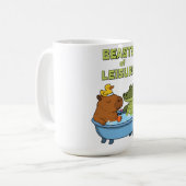 Die Bestien der Freizeit | Kaffeetasse (Vorderseite Links)