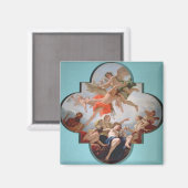 Die Bestrafung von Cupid (Öl auf Leinwand) Magnet (Vorderseite/Rückseite)