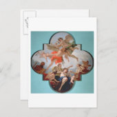 Die Bestrafung von Cupid (Öl auf Leinwand) Postkarte (Vorne/Hinten)