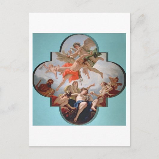 Die Bestrafung von Cupid (Öl auf Leinwand) Postkarte (Vorderseite)