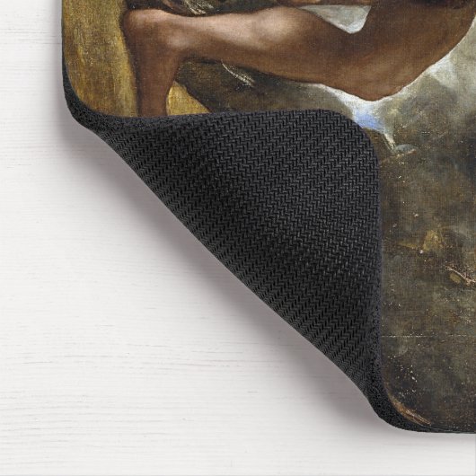 Die Bestrafung von Sysiphus Mousepad (Ecke)