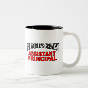 Die bestste behilfliche Direktion der Welt Zweifarbige Tasse