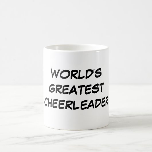 Die bestste Cheerleader-" Tasse "der Welt (Mittel)