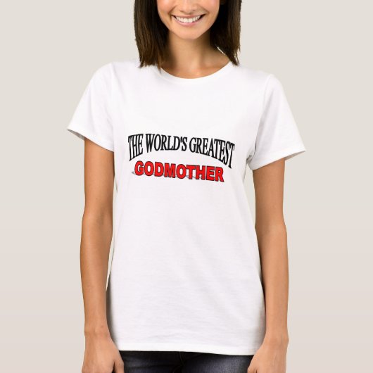 Die bestste der Gott-Mutter der Welt T-Shirt (Vorderseite)