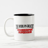 Die bestste die Haushaltungs-Aufsichtskraft der Zweifarbige Tasse (Links)