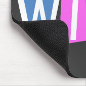 Die bestste Ehefrau der Retro Welt Mousepad (Ecke)