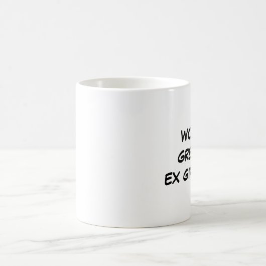 Die bestste ex Freundin-" Tasse "der Welt (Mittel)