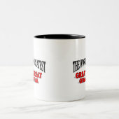 Die bestste große große Großmutter der Welt Zweifarbige Tasse (Mittel)