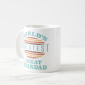 Die Bestste Großmutter der Welt Kaffeetasse (Vorderseite Links)