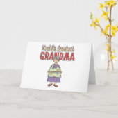 Die bestste Großmutter der Welt Karte (Gelbe Blume)