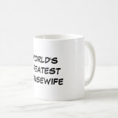 Die bestste Hausfrau-" Tasse "der Welt (VorderseiteRechts)