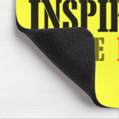 DIE BESTSTE INSPIRATION IST FRIST LUSTIGES MEME MOUSEPAD (Ecke)