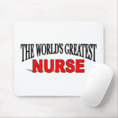 Die bestste Krankenschwester der Welt Mousepad (Mit Mouse)