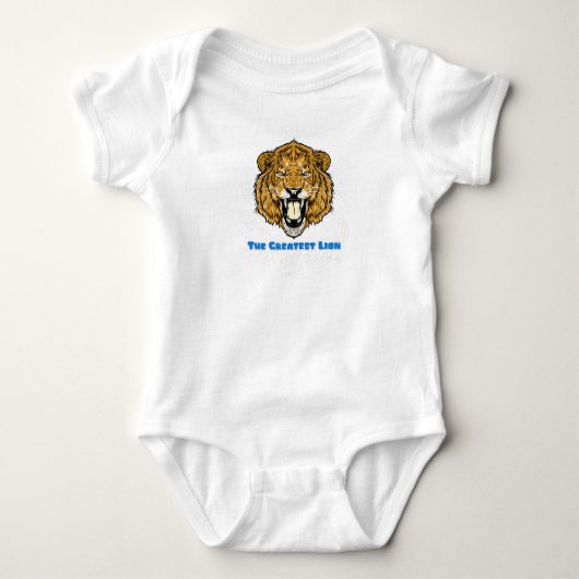 Die Bestste Löwe Baby Strampler (Vorderseite)