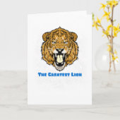 Die Bestste Löwe Karte (Gelbe Blume)