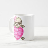 Die bestste Mama der Welt gotisch Kaffeetasse (Vorderseite Links)