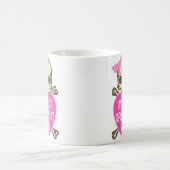Die bestste Mama der Welt gotisch Kaffeetasse (Mittel)