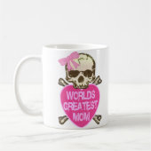 Die bestste Mama der Welt gotisch Kaffeetasse (Links)