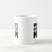 Die bestste Mama der Welt Kaffeetasse (Mittel)