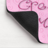 Die bestste Mama der Welt Mousepad (Ecke)