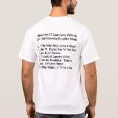 Die bestste Mama der Welt!! T-Shirt (Rückseite)