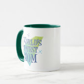 Die bestste Mama der Welt Tasse (Vorderseite Links)