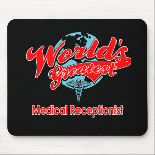 Die bestste medizinische Empfangsdame der Welt Mousepad