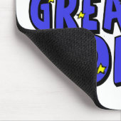 Die bestste Mohnblume der Welt Mousepad (Ecke)